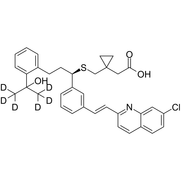 Montelukast-d6 (MK0476-d6 (free acid)) 1093746-29-2